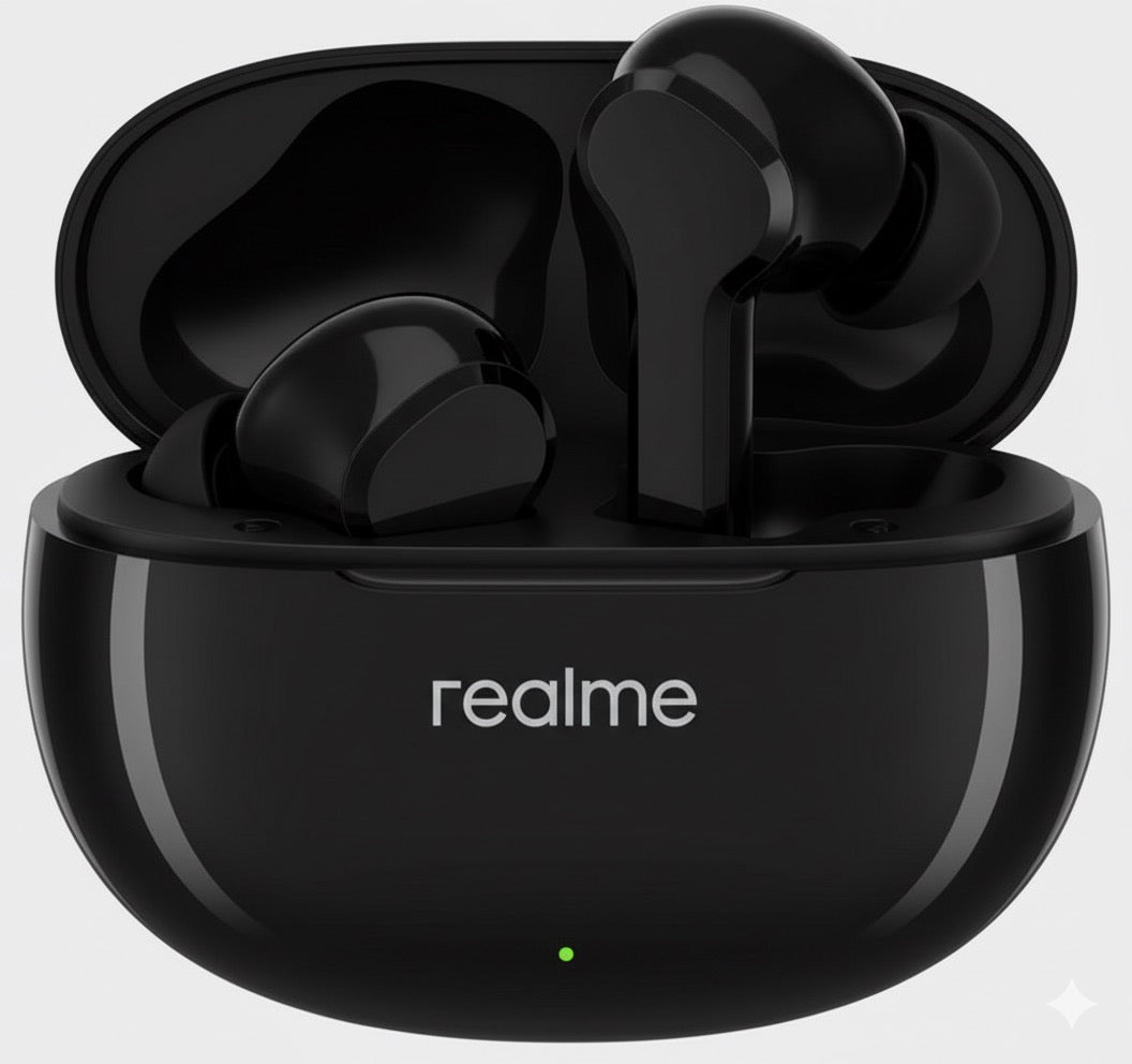 realme Earbuds T110 with Ai Enc for Calls, Upto 38 Hours of Playback and Fast Charging Bluetooth in Ear Headset