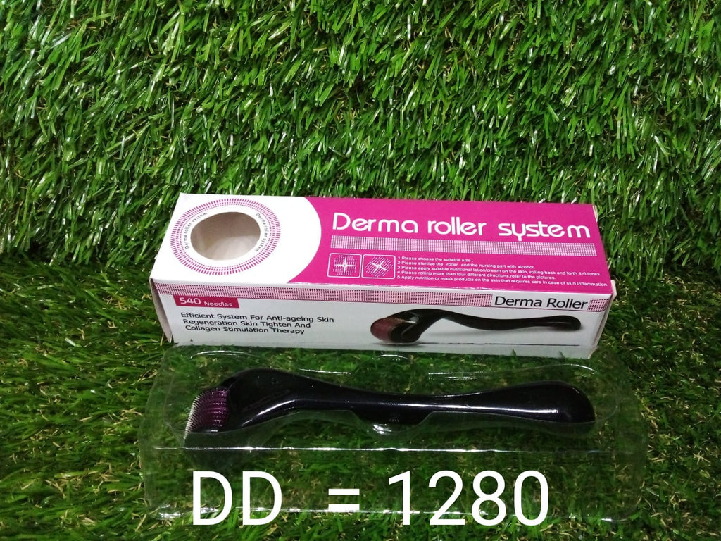 Derma Roller Anti Ageing and Facial Scrubs & Polishes Scar Removal Hair Regrowth