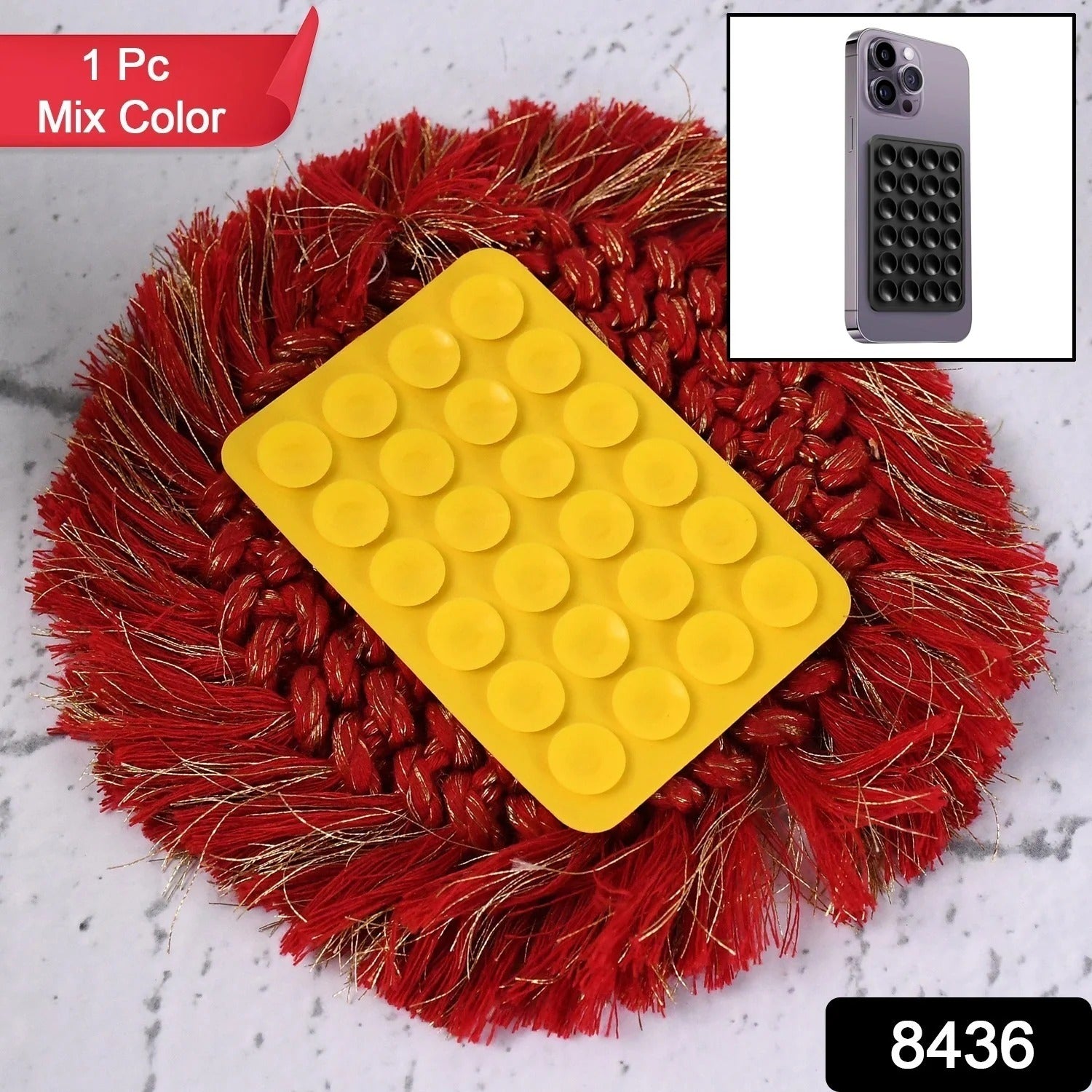 Suction Phone Case / Holder Mount (2 Pc / Mix Color)