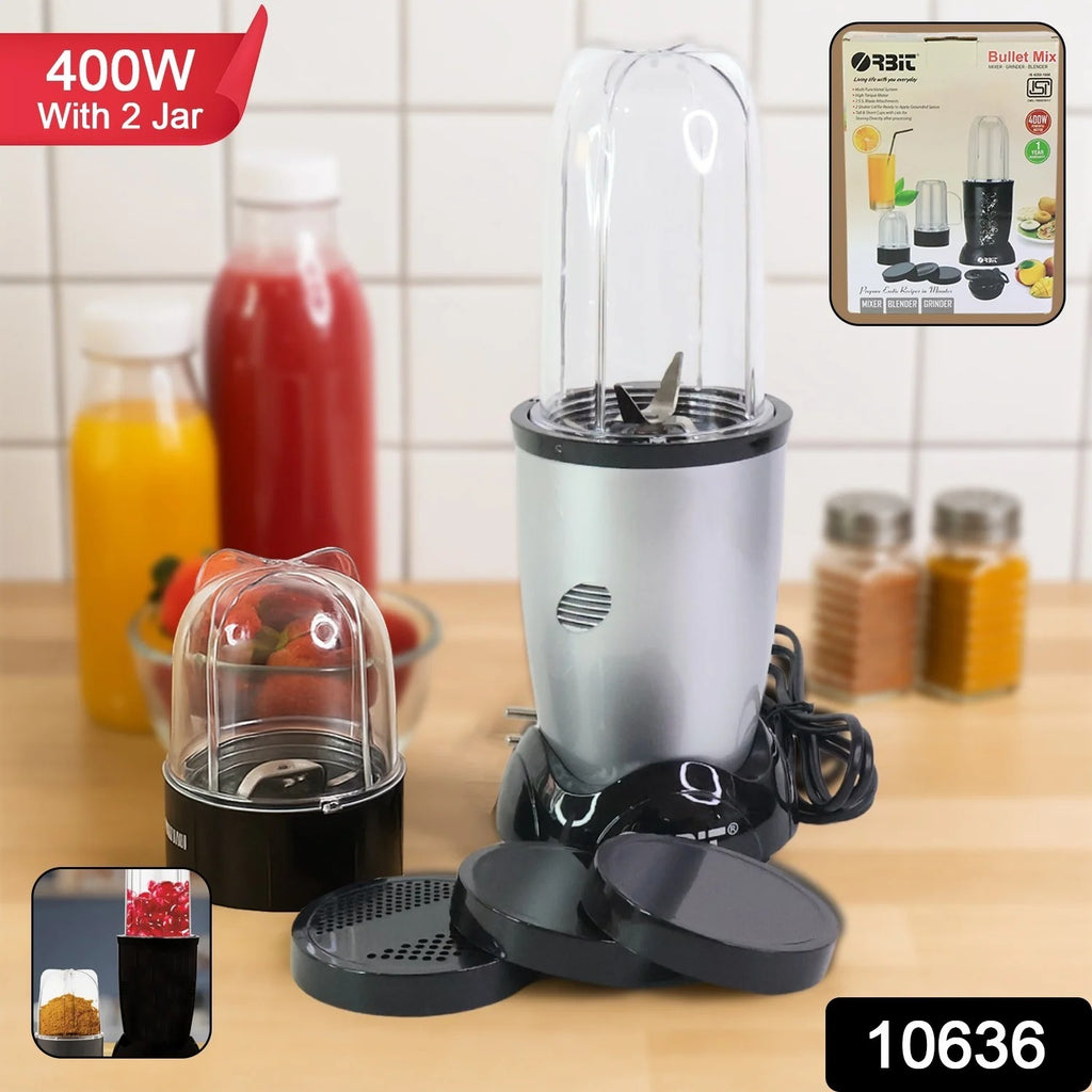 Orbit Multi-Purpose Bullet Mixer - 400W With 2 Jar
