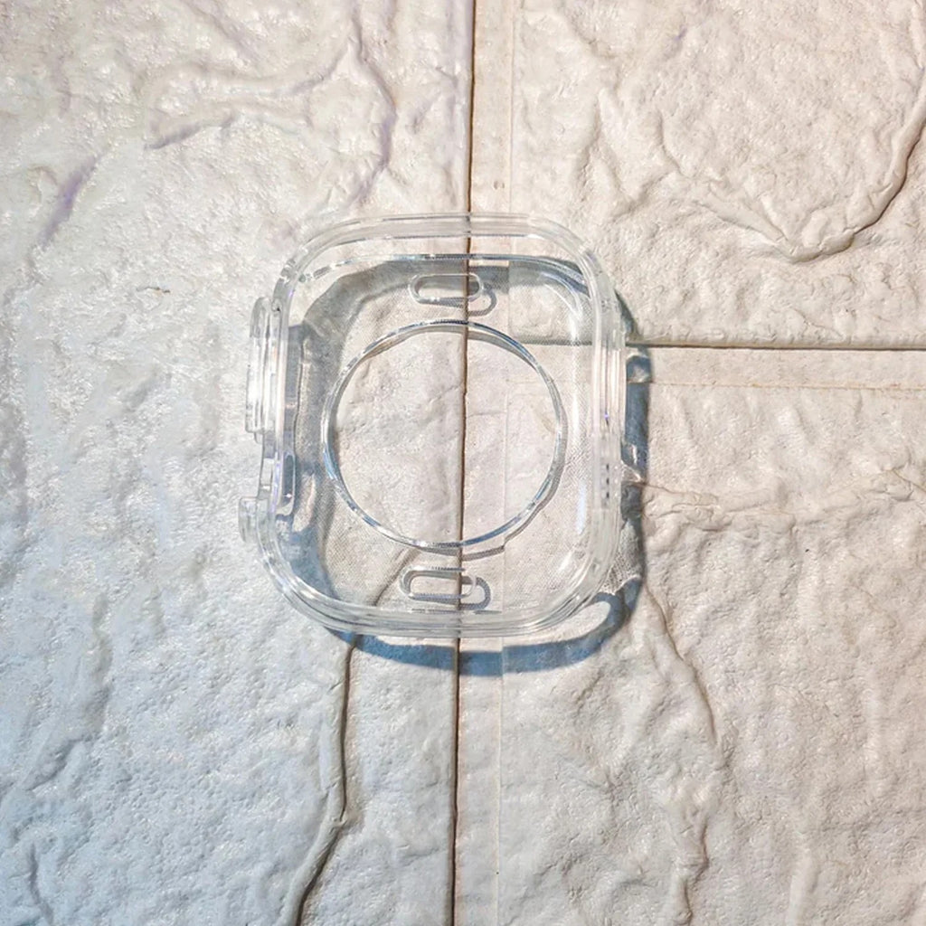 10 in 1 Set Ultra 2 Smart Bluetooth Calling Smart watch + Earphones with Transparent Screen Guard Watch with Seven Classic Straps (Mix Color)