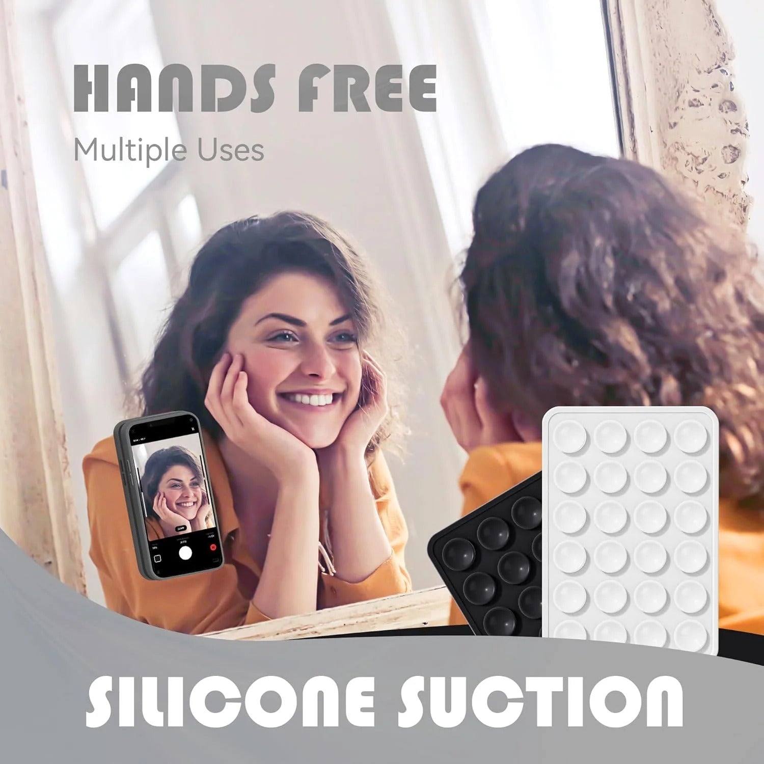 Suction Phone Case / Holder Mount (2 Pc / Mix Color)