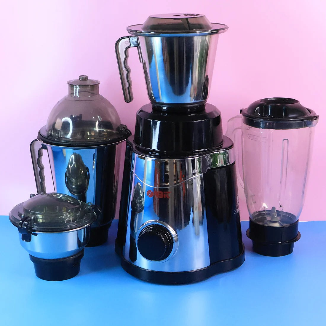 Orbit Heavy Duty 1 hp (746) Watts Mixer Grinder with 4 Multipurpose Jars