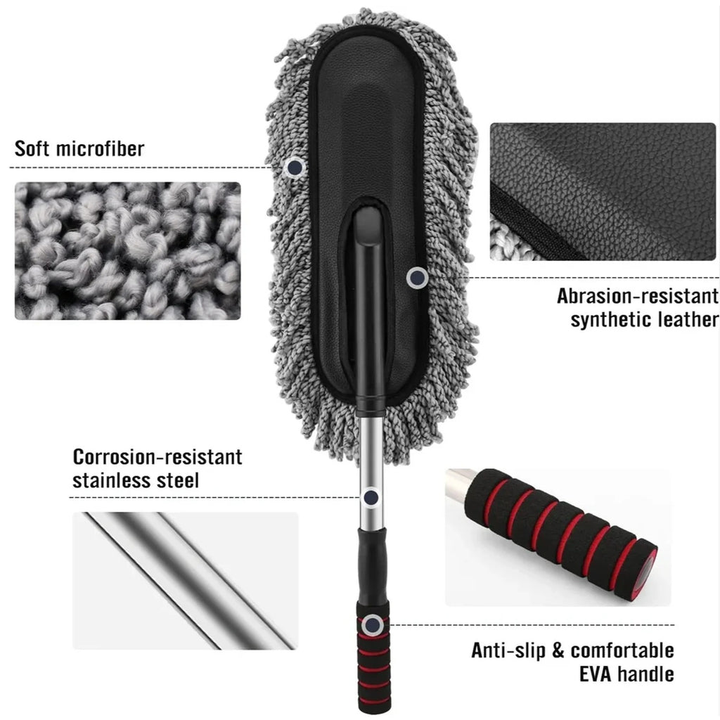 Car Dust Brush – Gentle and Efficient Cleaning Tool for Interior and Exterior, Car Duster (1 Pc)