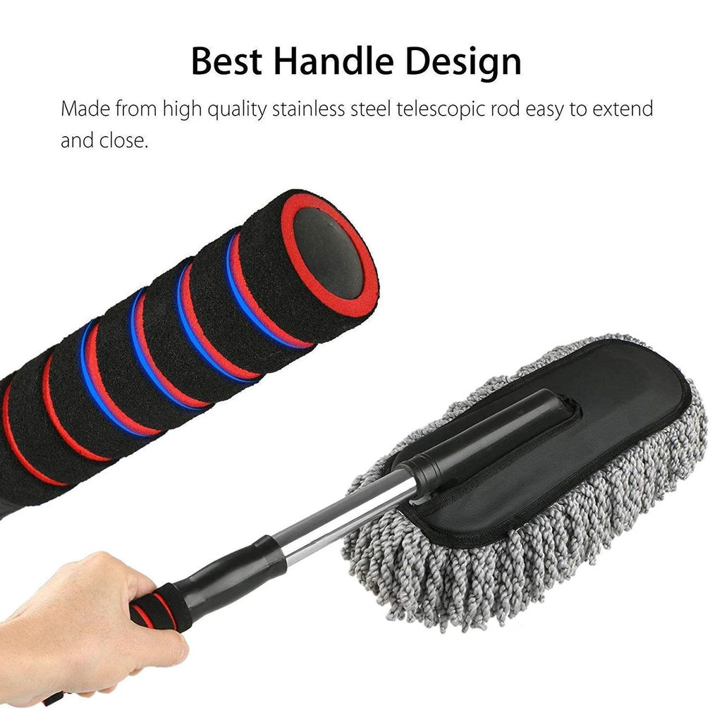 Car Dust Brush – Gentle and Efficient Cleaning Tool for Interior and Exterior, Car Duster (1 Pc)