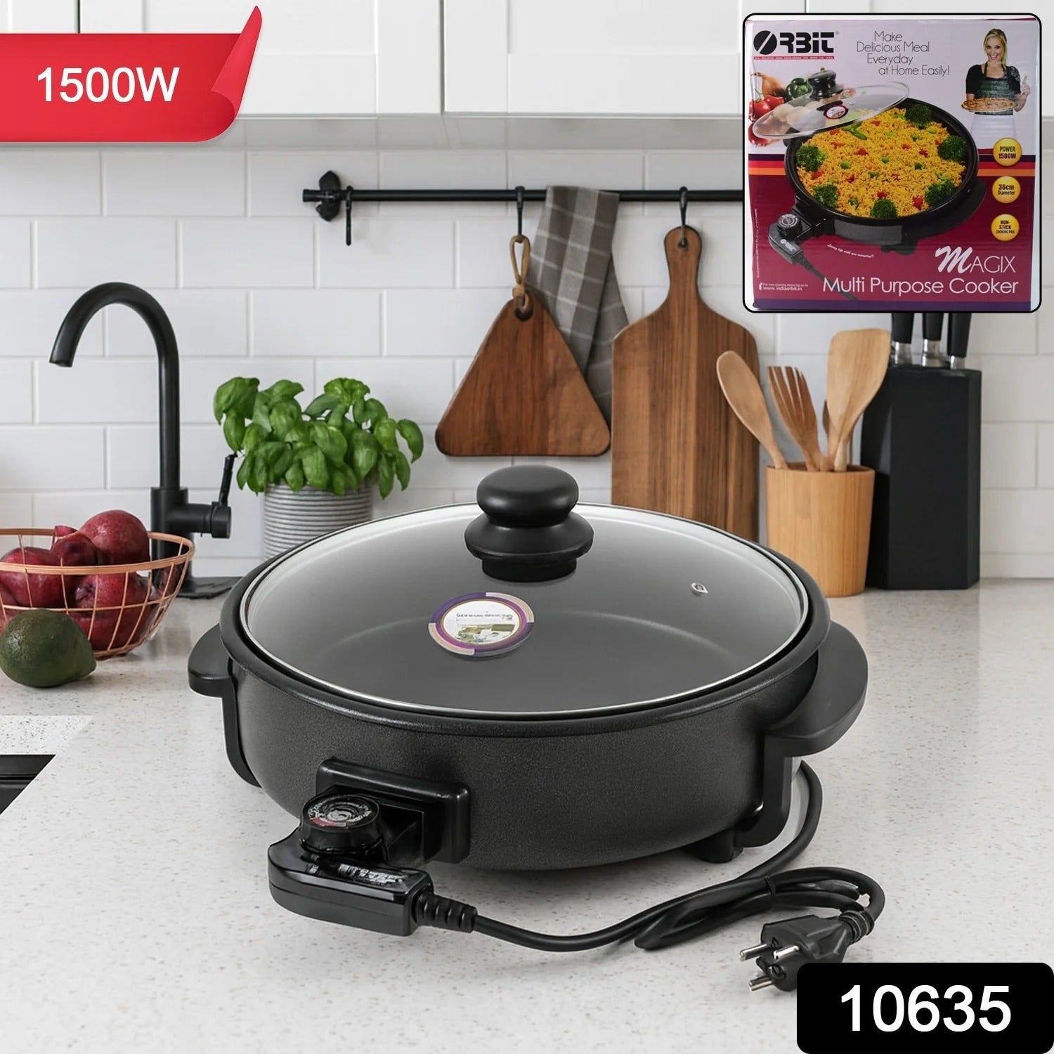 Orbit Electric Multi-Purpose Cooker - 1500w