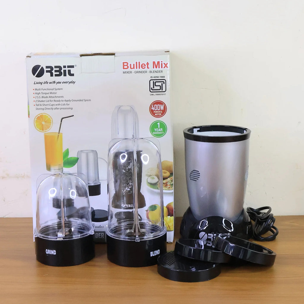 Orbit Multi-Purpose Bullet Mixer - 400W With 2 Jar
